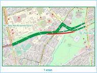 Traffic Organization for the rehabilitation of roadways on 